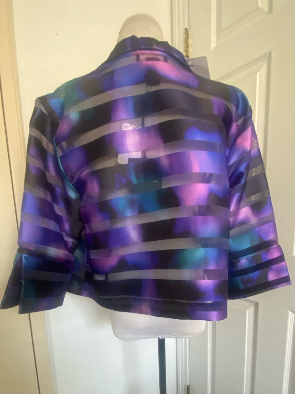 Joseph Ribkoff Multi Color Swing Jacket - Picture 7 of 12